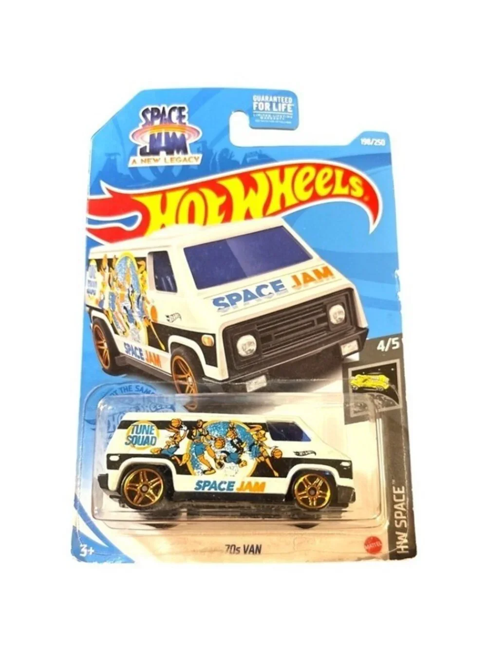 Die Cast Hot Wheels 70s Van Space Jam Tune Squad Car HW Space Series New Legacy - Picture 6 of 6